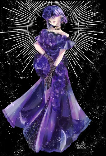 Black and Purple