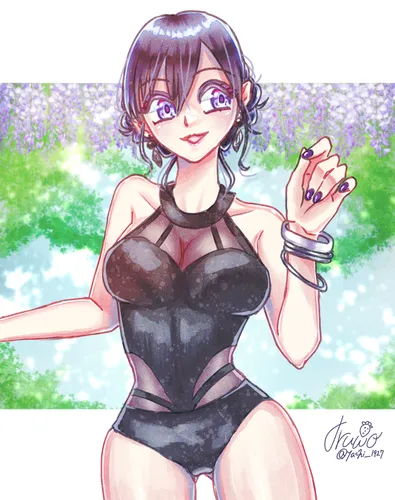 水着のお姉さん